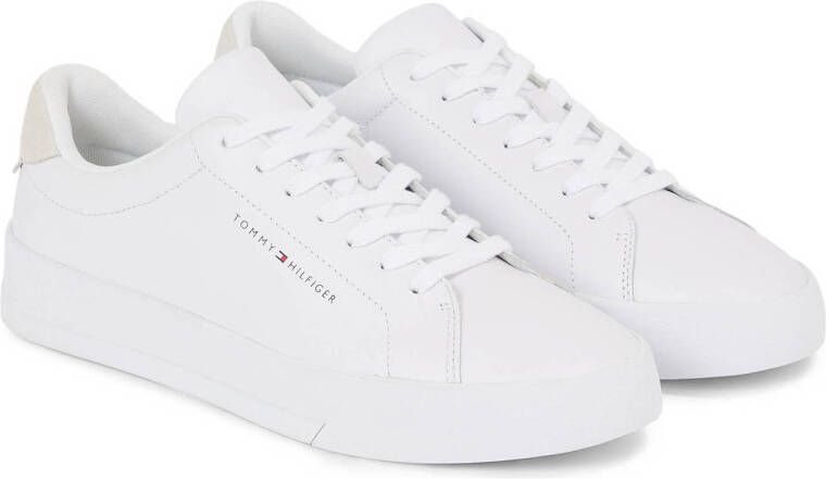 Tommy Hilfiger leren sneakers wit