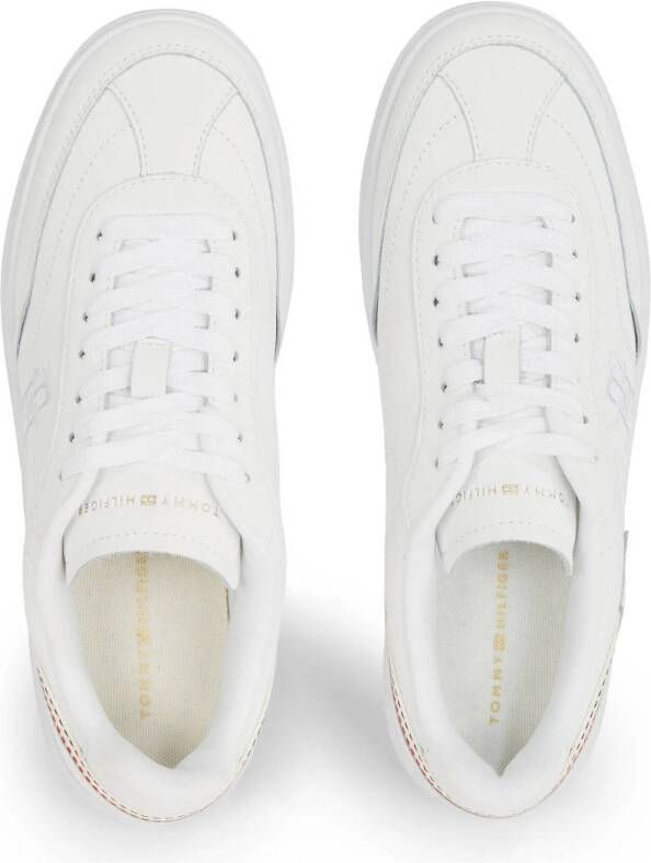 Tommy Hilfiger leren sneakers wit