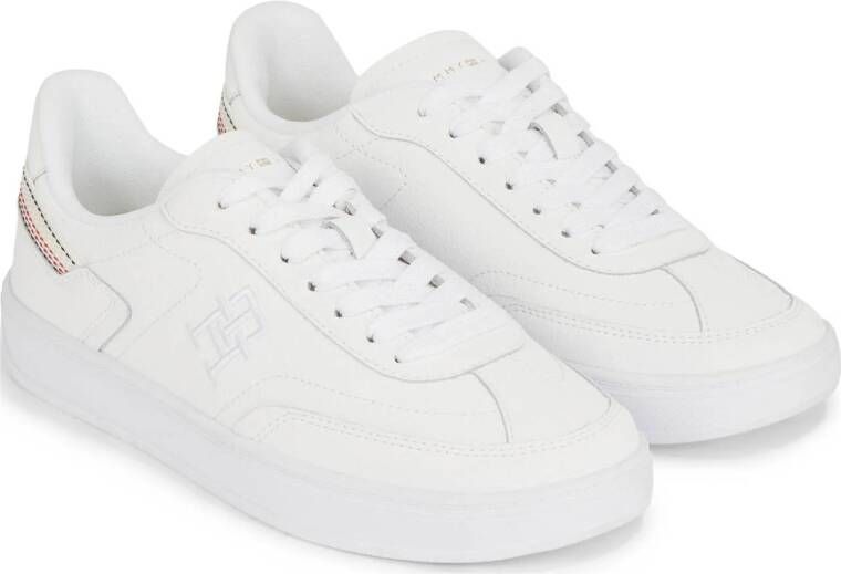 Tommy Hilfiger leren sneakers wit