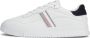 Tommy Hilfiger Witte lage leren sneakers White Heren - Thumbnail 3