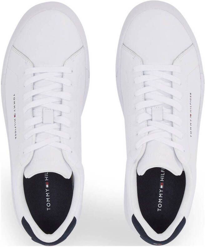 Tommy Hilfiger leren sneakers wit