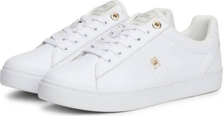 Tommy Hilfiger leren sneakers wit