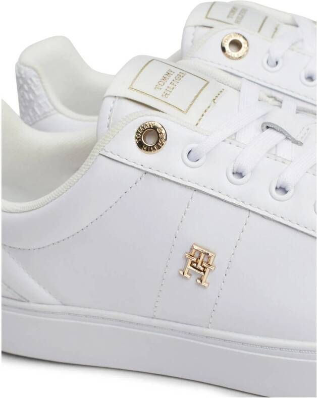 Tommy Hilfiger leren sneakers wit