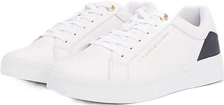 Tommy Hilfiger leren sneakers wit