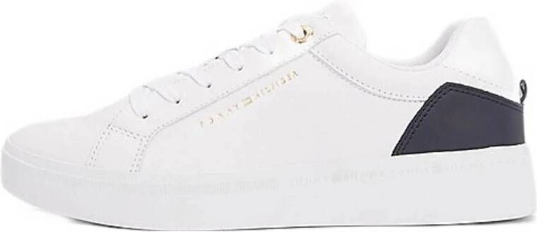 Tommy Hilfiger leren sneakers wit