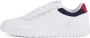 Tommy Hilfiger Sport Tommy Hilfiger Basket Core heren sneaker Wit blauw - Thumbnail 4