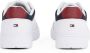 Tommy Hilfiger Sport Tommy Hilfiger Basket Core heren sneaker Wit blauw - Thumbnail 5