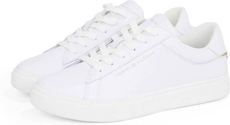 Tommy Hilfiger leren sneakers wit