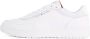 Tommy Hilfiger Witte geperforeerd leren lage sneakers White Heren - Thumbnail 6