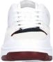 Tommy Hilfiger leren sneakers wit blauw - Thumbnail 3