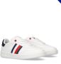 Tommy Hilfiger sneakers wit blauw rood - Thumbnail 2