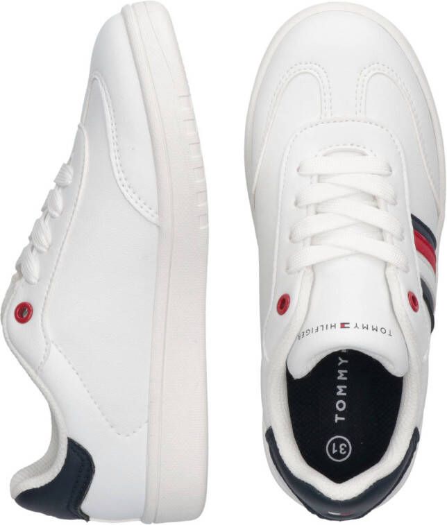 Tommy Hilfiger sneakers wit blauw rood