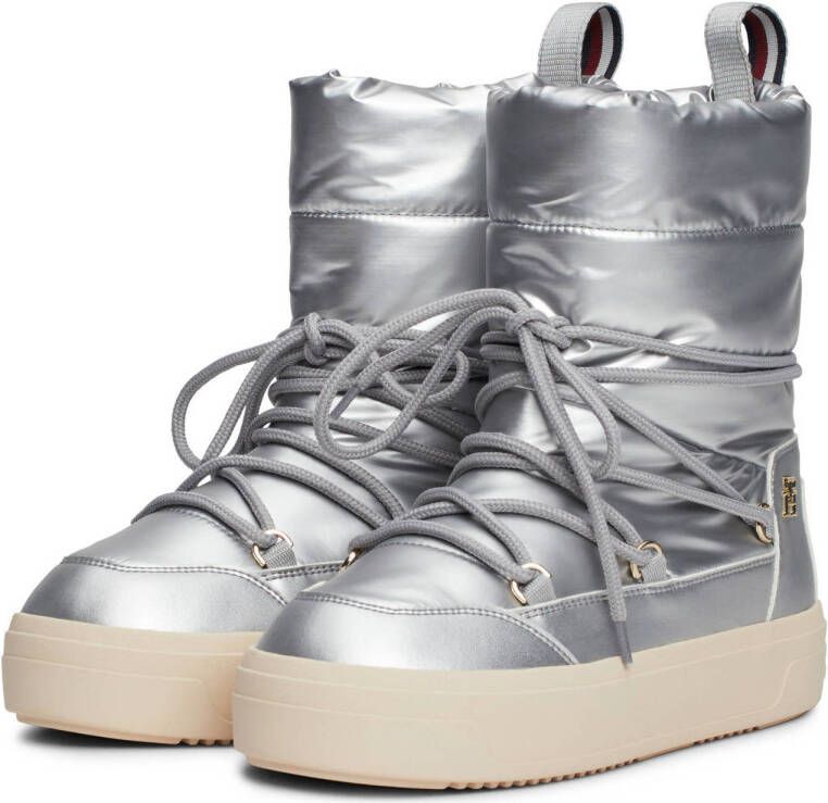 Tommy Hilfiger snowboots zilver