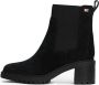 Tommy Hilfiger Laarzen FLAG MID HEEL SUEDE CHELSEA - Thumbnail 4