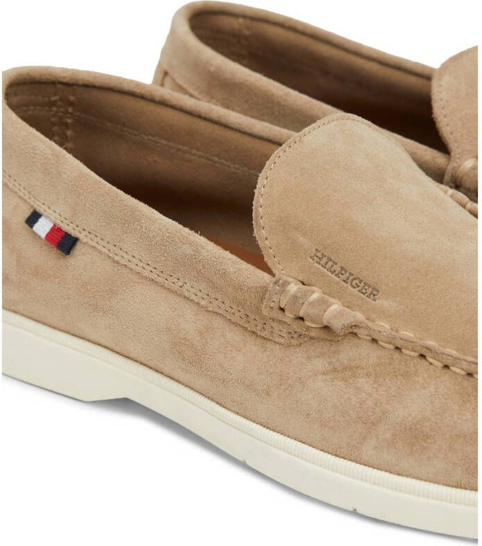 Tommy Hilfiger suède loafers beige