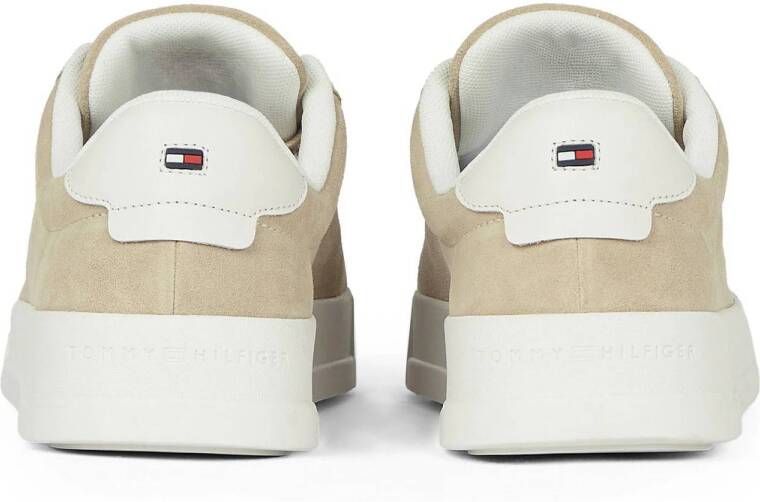 Tommy Hilfiger suède sneakers beige