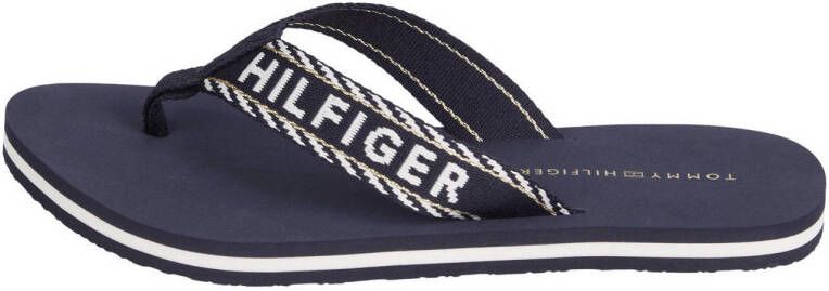 Tommy Hilfiger teenslippers donkerblauw