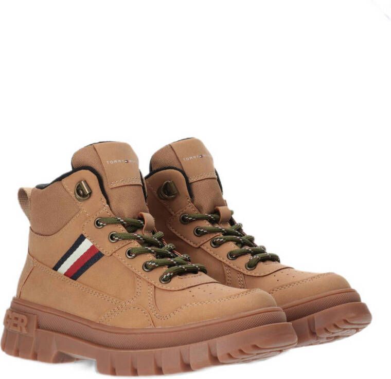 Tommy Hilfiger veterboots camel