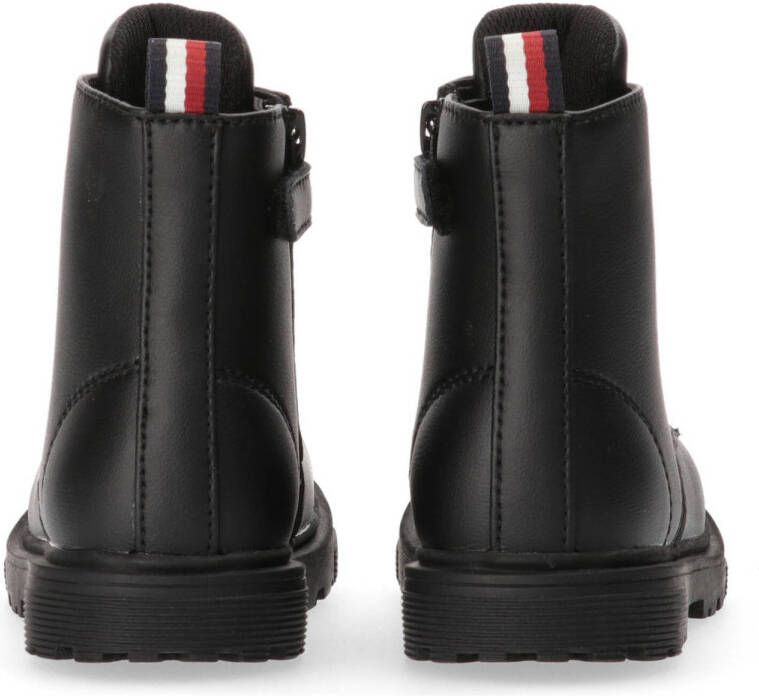 Tommy Hilfiger veterboots zwart