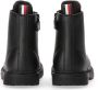 Tommy Hilfiger veterboots zwart Meisjes Polyester Effen 24 - Thumbnail 12