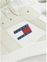 Tommy Jeans Retro Leren Sneakers Essential Model Multicolor Heren - Thumbnail 5