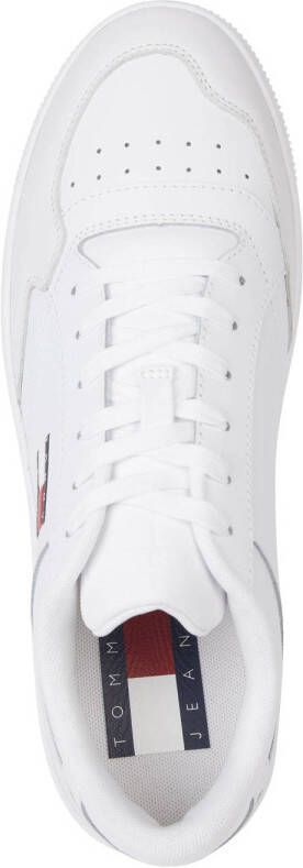 Tommy Jeans leren sneakers wit