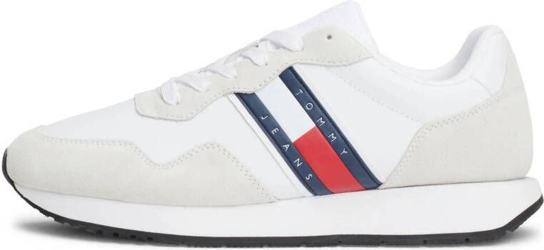 Tommy Jeans leren sneakers wit