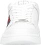 Tommy Jeans The Brooklyn leren sneakers wit - Thumbnail 2