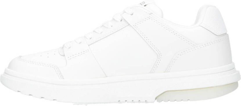 Tommy Jeans The Brooklyn leren sneakers wit