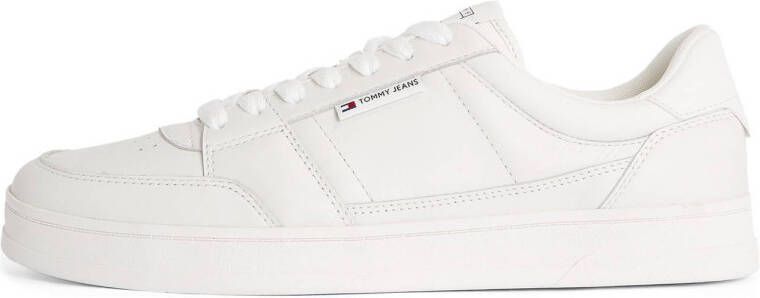 Tommy Jeans The Greenwich leren sneakers wit