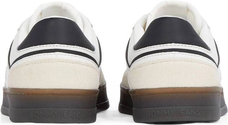 Tommy Jeans The Greenwich leren sneakers wit