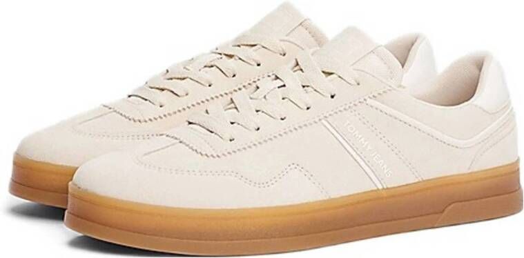 Tommy Jeans The Greenwich suède sneakers beige