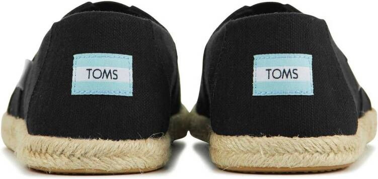 Toms Alpargata Rope espadrilles zwart