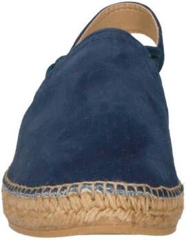 Toni Pons Nuria suède espadrilles blauw