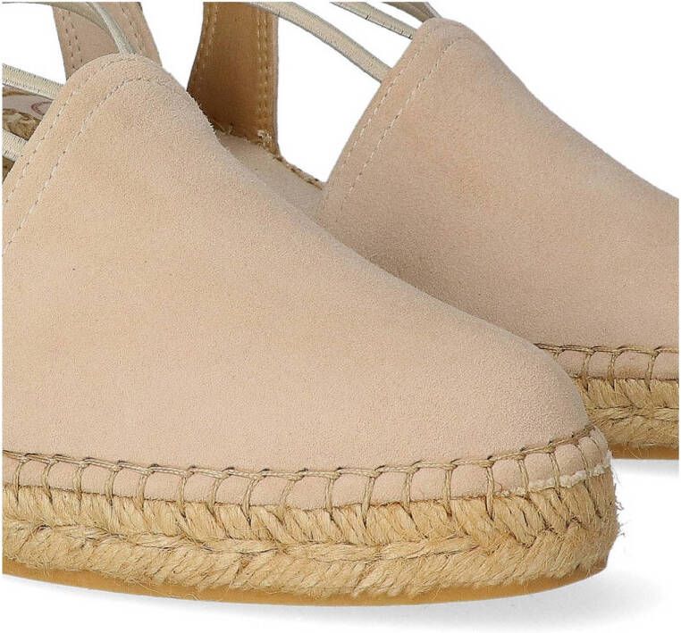 Toni Pons Tremp suède espadrilles beige