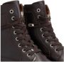 Travelin ' Kvinlog Heren Leren Veterschoenen Wol gevoerde boots Donkerbruin leer - Thumbnail 3