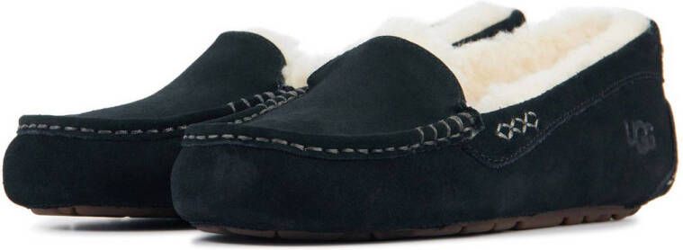 UGG Ansley suède pantoffels zwart