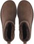 UGG Enkellaarsjes Dames Laarzen Damesschoenen Suède Classic Mini II Bruin combi - Thumbnail 2