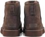 UGG Enkellaarsjes Dames Laarzen Damesschoenen Suède Classic Mini II Bruin combi - Thumbnail 3