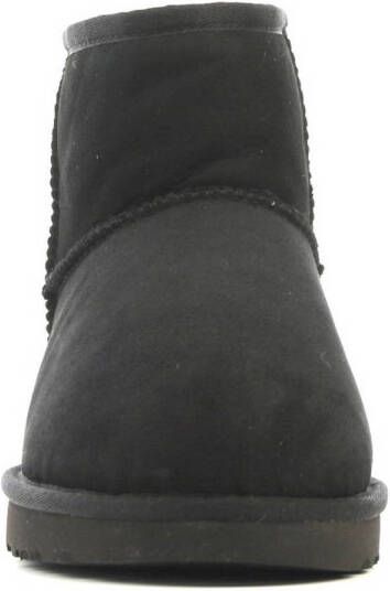 UGG Classic Mini suède enkelboots zwart