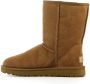 UGG Enkellaarsjes Dames Laarzen Schoenen Wol classic short II Cognac - Thumbnail 3