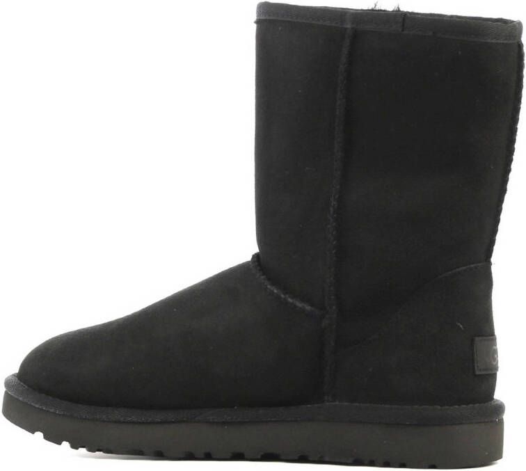 UGG Classic Short suède enkelboots zwart