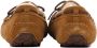 UGG Pantoffels Dames Sloffen Instappers Suède Harde zool Dichte hiel 1107949 Cognac - Thumbnail 8