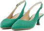 Unisa Sandalen Dames Damesschoenen Suède Blokhak hoogte cm Jamal Turquoise - Thumbnail 3