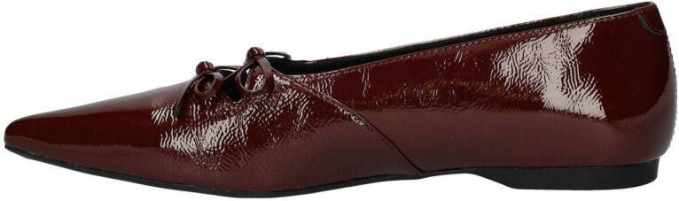 Vagabond lakleren loafers bordeaux