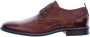 VANLIER Heren Veterschoenen Amalfi Cognac Bruin - Thumbnail 4