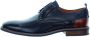 Van Lier Amalfi leren veterschoenen donkerblauw - Thumbnail 2