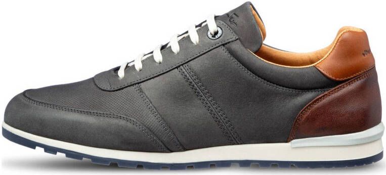 Van Lier Anzano nubuck sneakers grijs