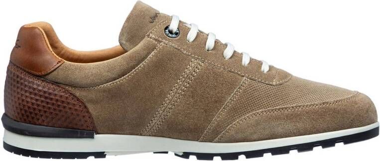 Van Lier Anzano suède sneakers taupe