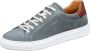 Van Lier Barossa leren sneakers grijsblauw - Thumbnail 3